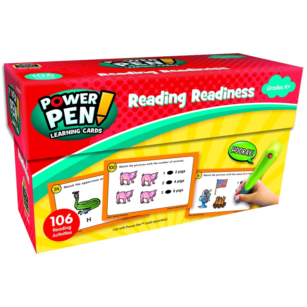 Power Pen™ Learning Cards: Reading Readiness