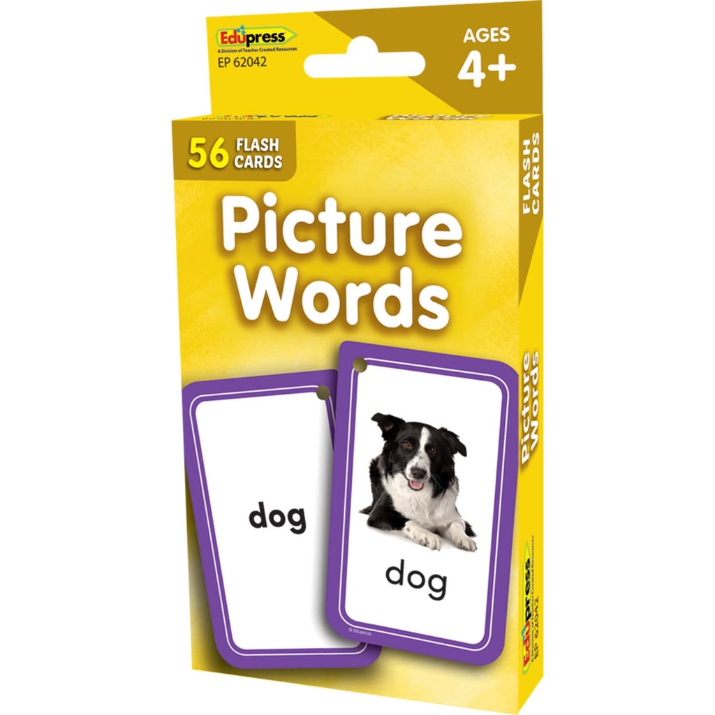 Picture Words Flash Cards