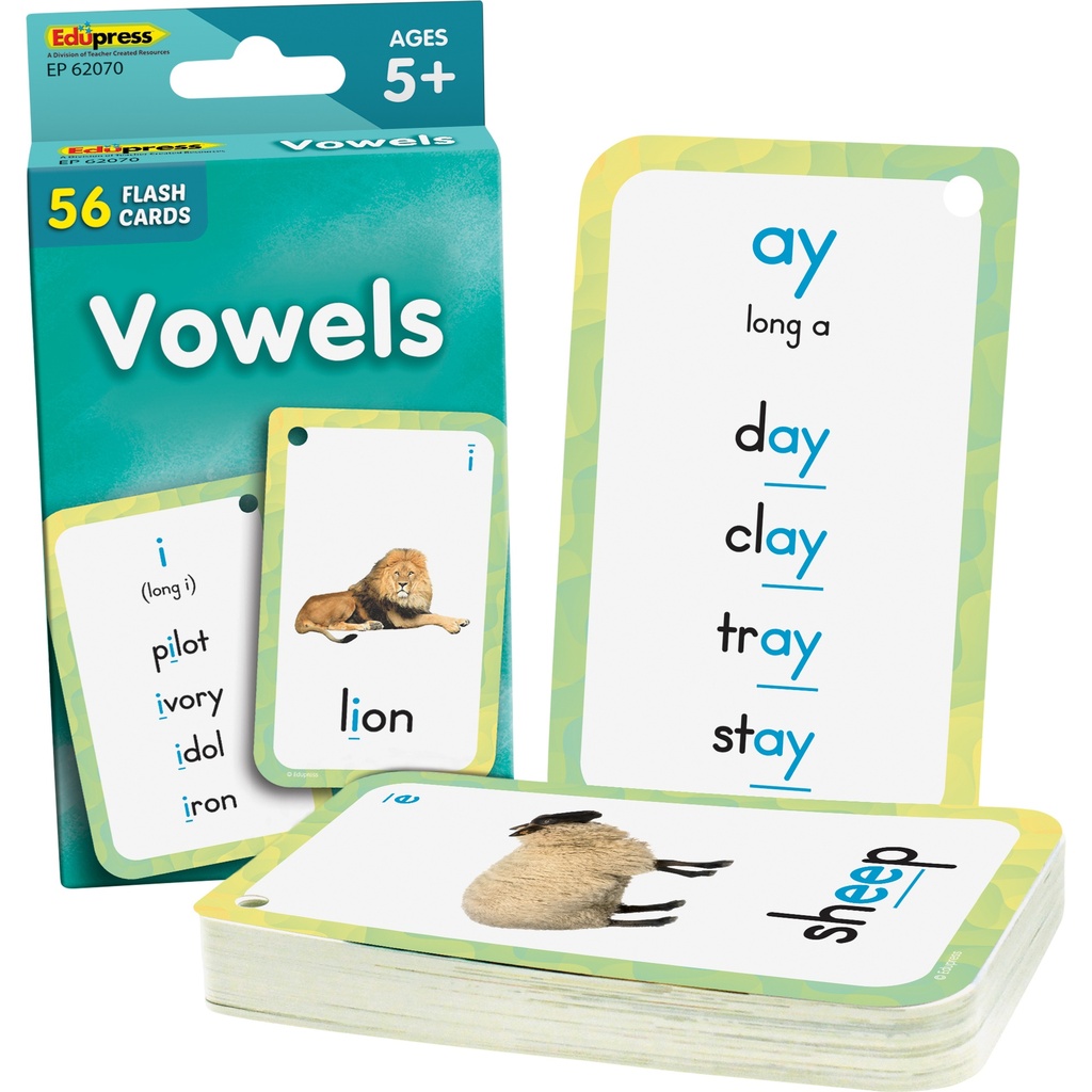 Vowels Flash Cards