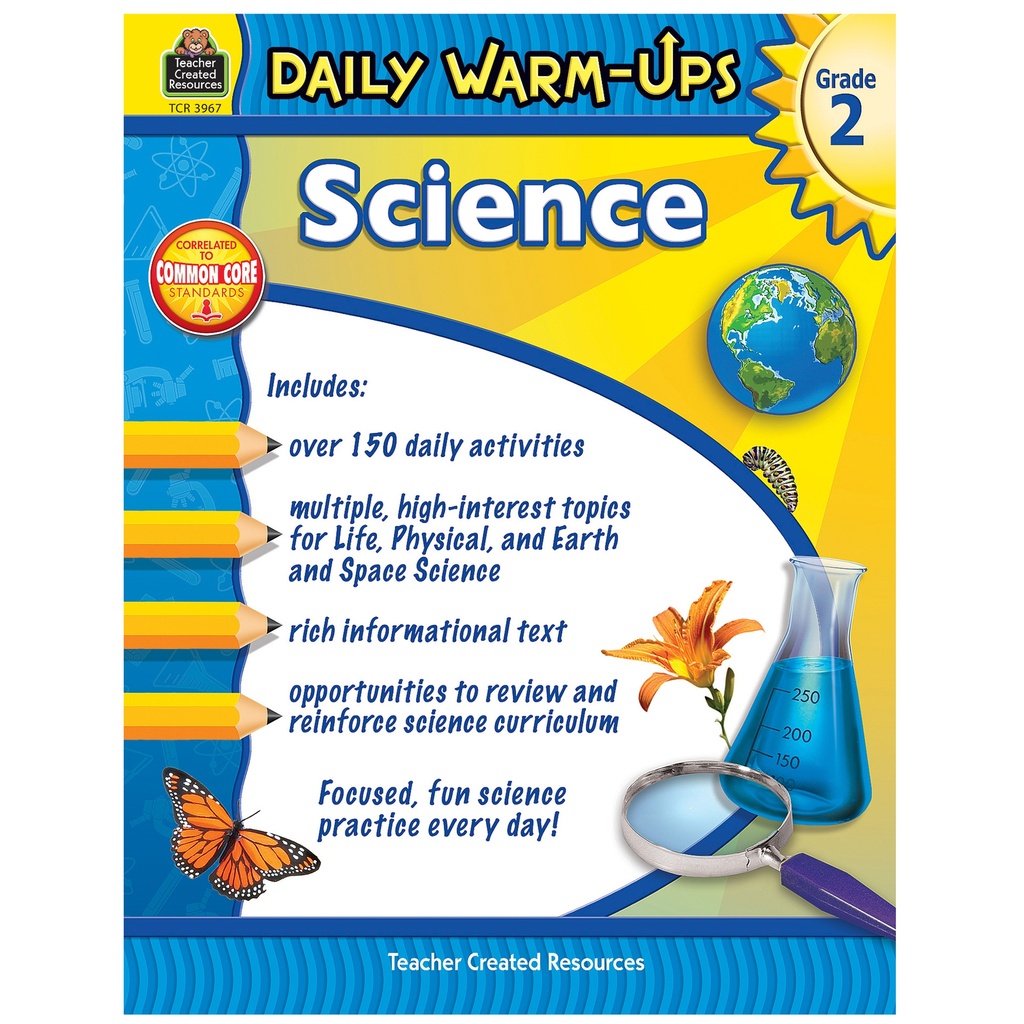 Daily Warm-Ups Science Book Grade 2