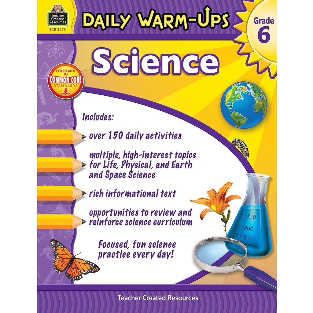 Daily Warm-Ups Science Grade 6