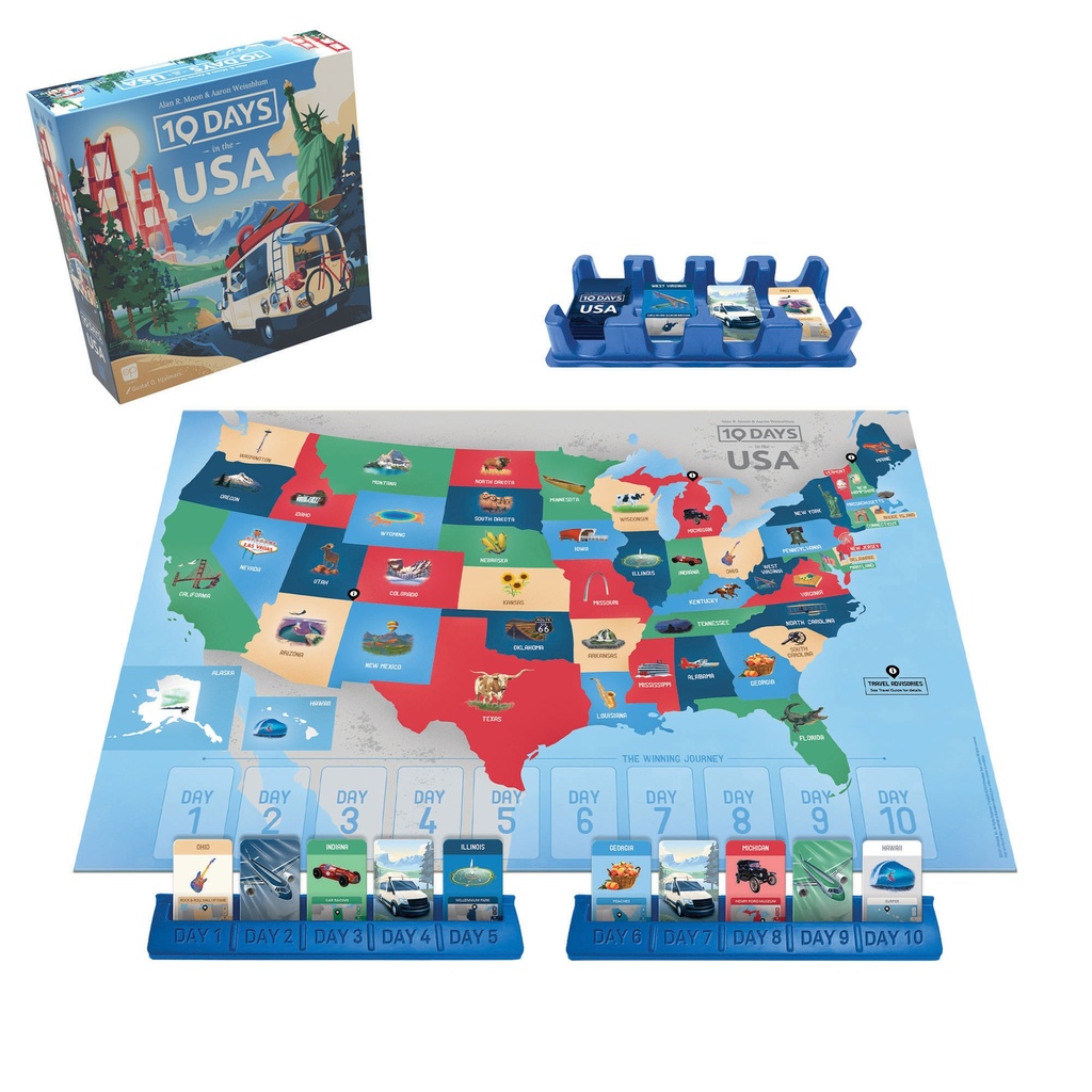 10 Days In The USA® Board Game