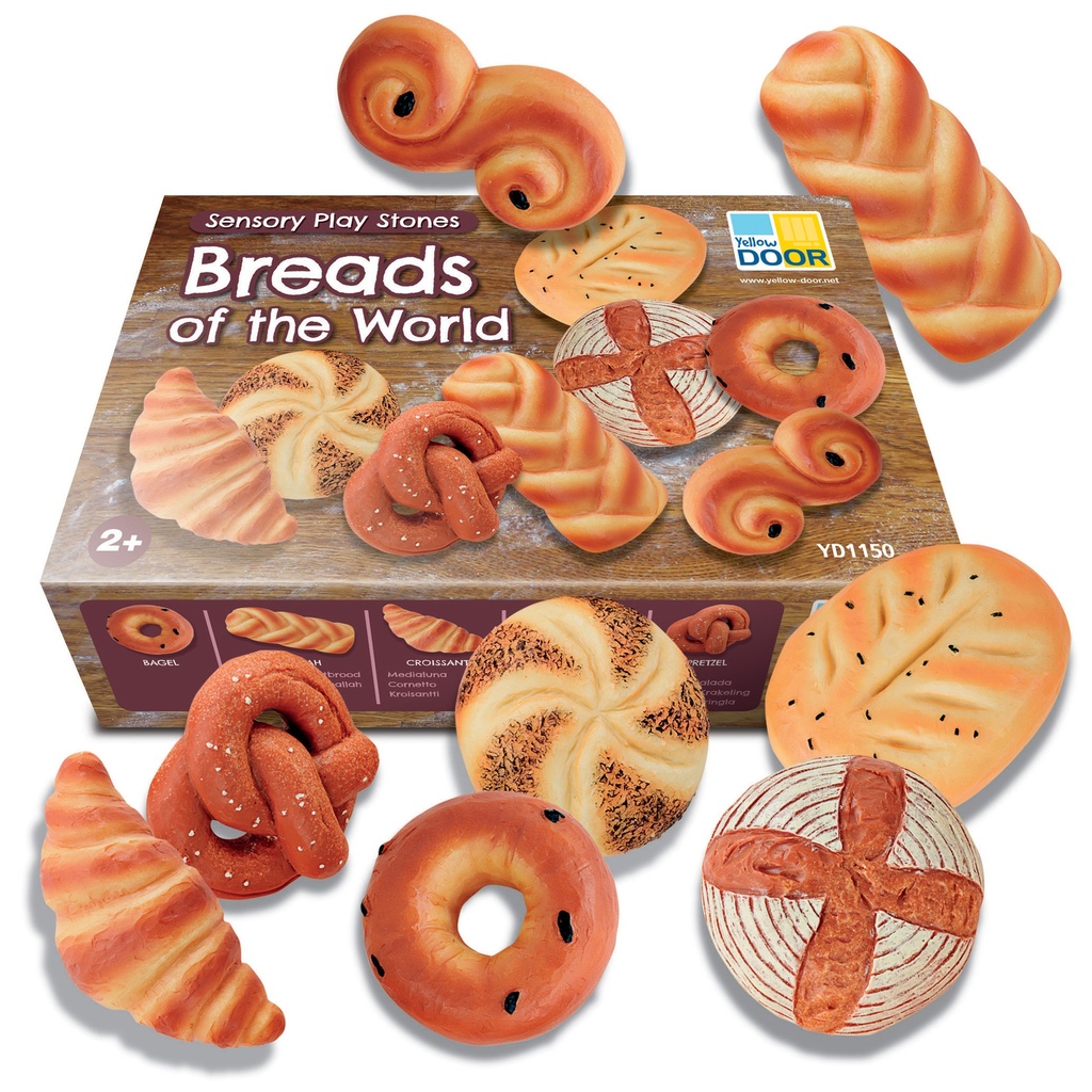 Breads of the World Sensory Play Stones