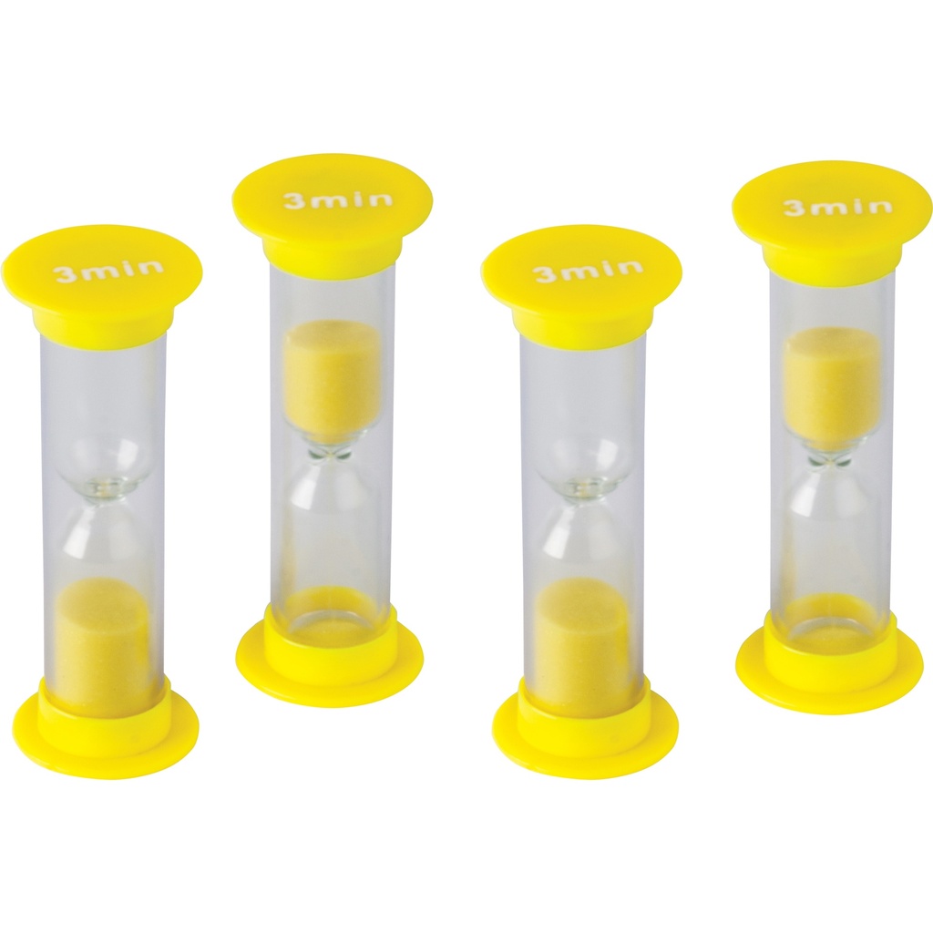 Mini 3 Minute Sand Timers 