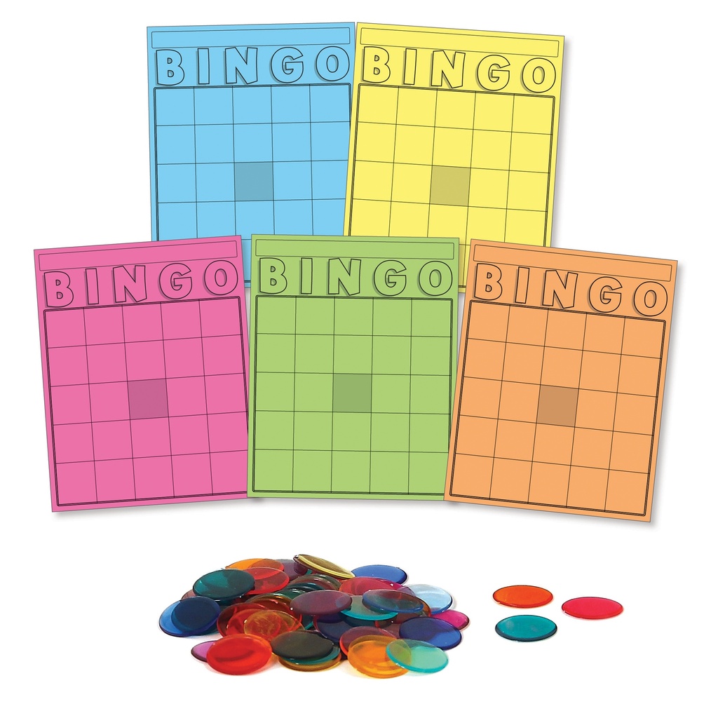 Bingo Cards & Chips Set