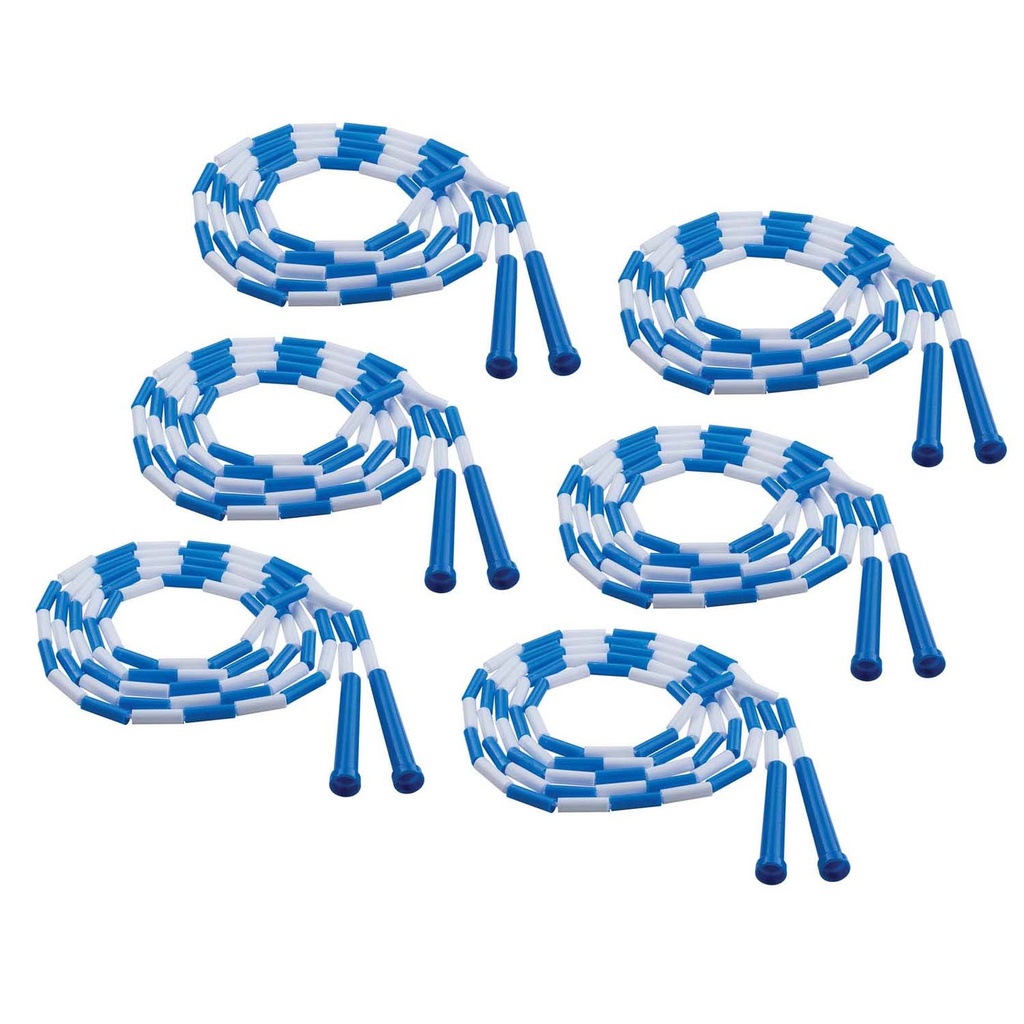 9' Plastic Segmented Jump Ropes Pack of 6