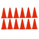 Orange 9" Safety Cones Pack of 12