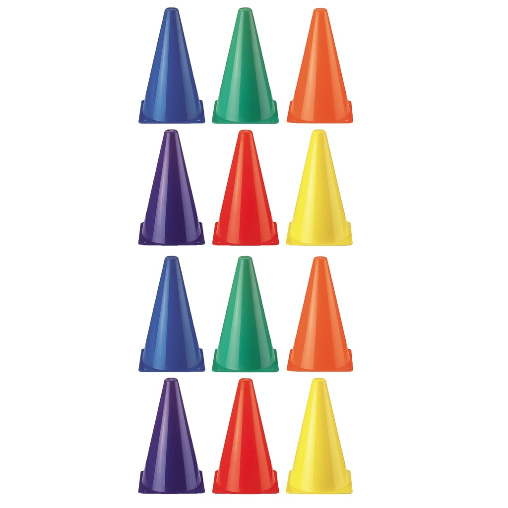 Rainbow Cones 2 Sets of 6