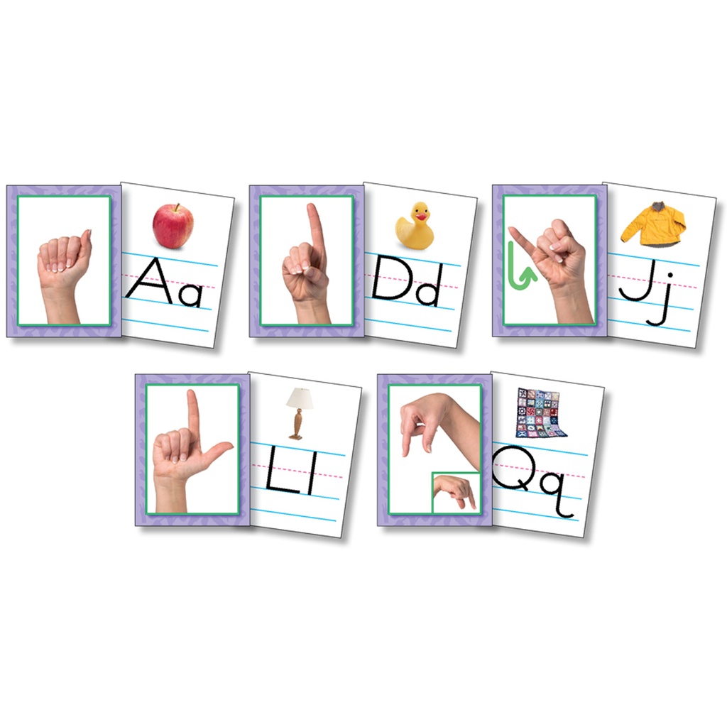 American Sign Language Card Pack of 26