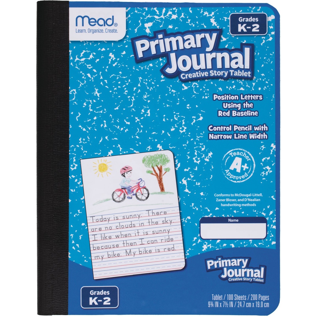 Half Page Ruled Primary Journal 