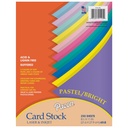 Pastel & Bright 8 1/2" x 11" Card Stock Assortment  250 Sheets