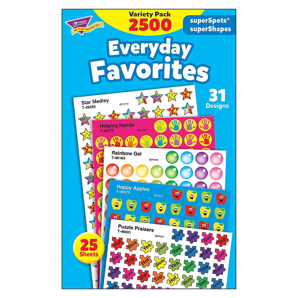 Everyday Favorites Superspot Stickers