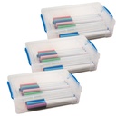 Large Pencil Boxes 3ct