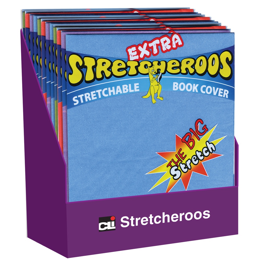 Assorted Extra Stretcheroos Bookcovers Set of 36