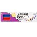 Combination Red and Blue Checking Pencils Box of 12