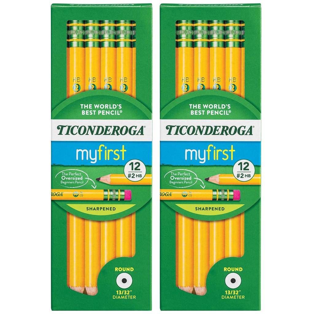 My First® Primary Size No. 2 Pencils with Eraser 24ct