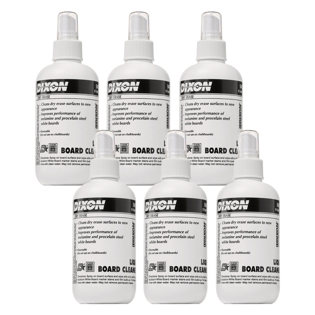 8 oz. Dry Erase Board Spray Cleaner Pack of 6