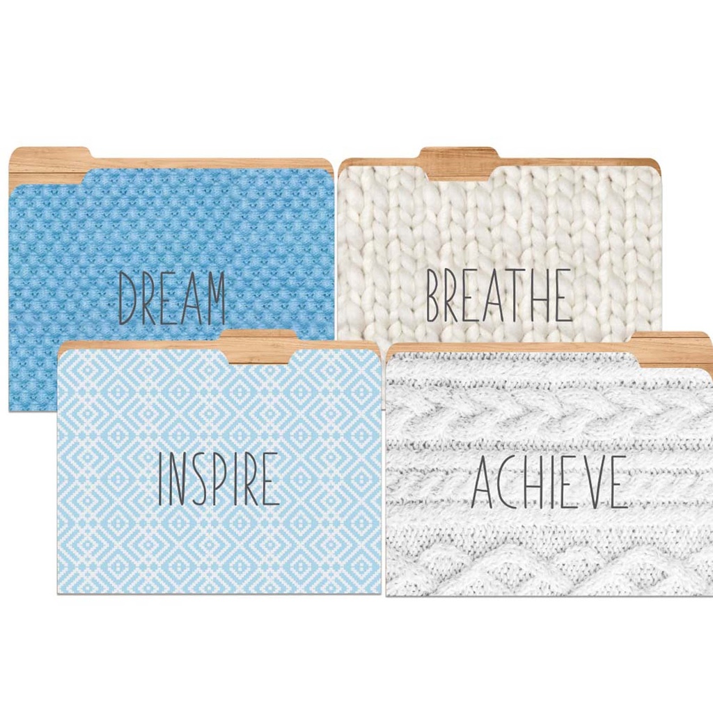 A Close-Knit Class File Folders Pack of 4