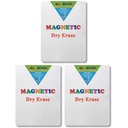 9" x 12" Magnetic Dry Erase Boards Pack of 3