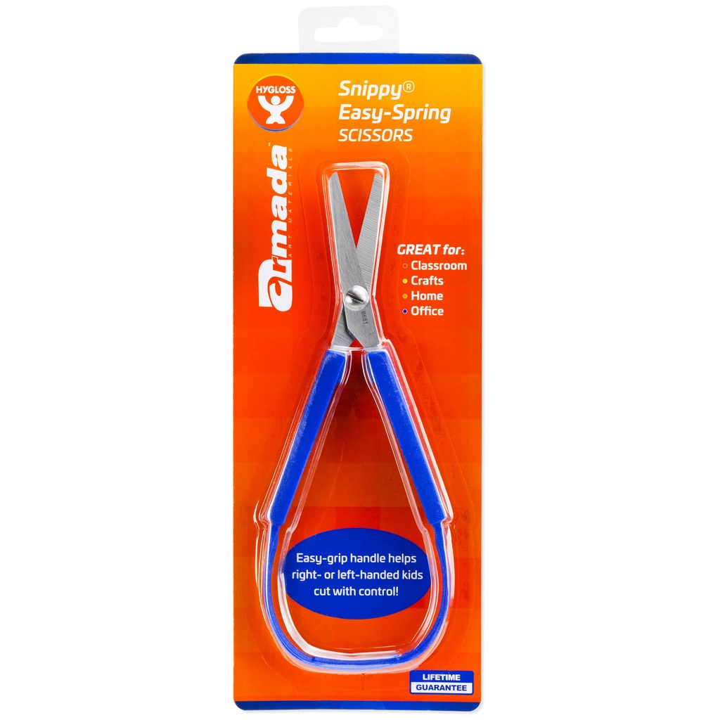 Snippy® Blunt Tip Easy Spring Loop Scissors