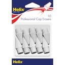 Professional Pencil Cap Erasers Pack of 10