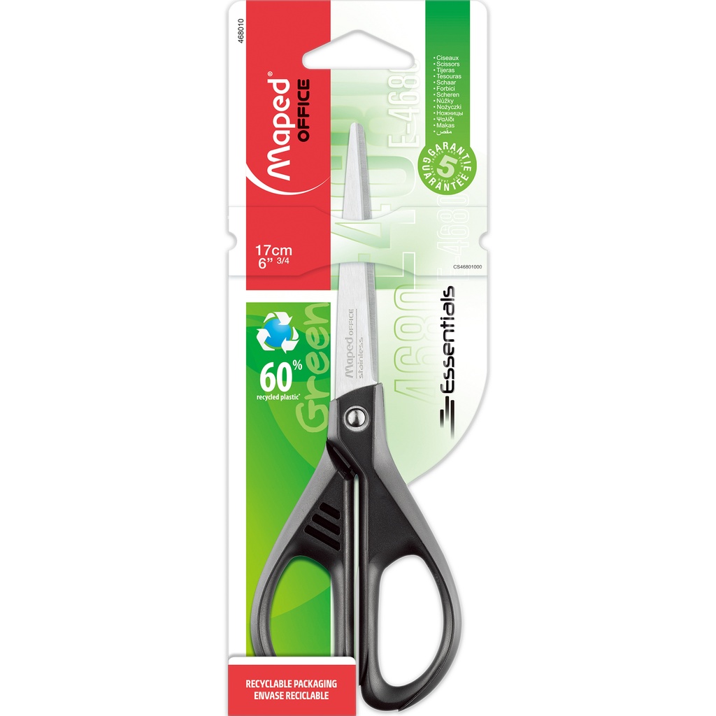 Essentials Eco-Friendly 6.75" Multipurpose Scissors 