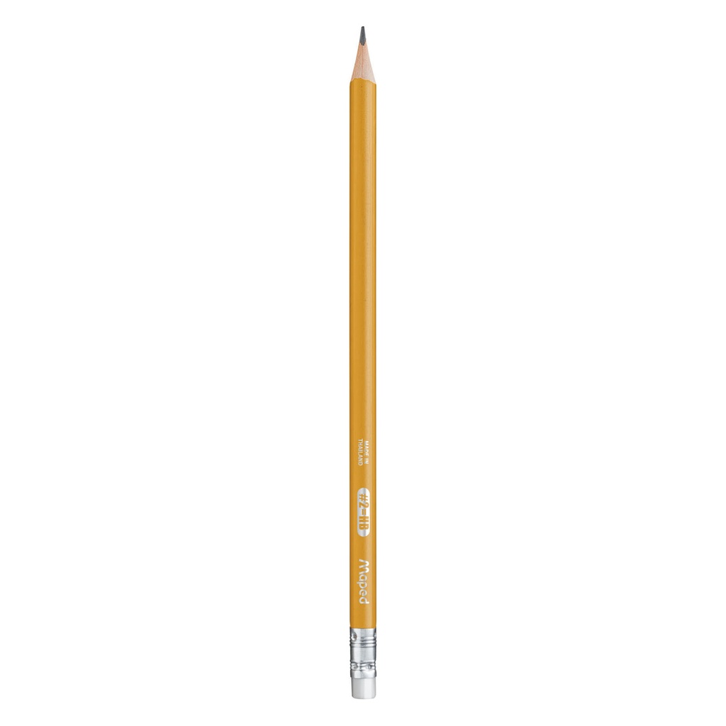 Essentials Yellow Triangular Graphite #2 Pencils Pack of 144