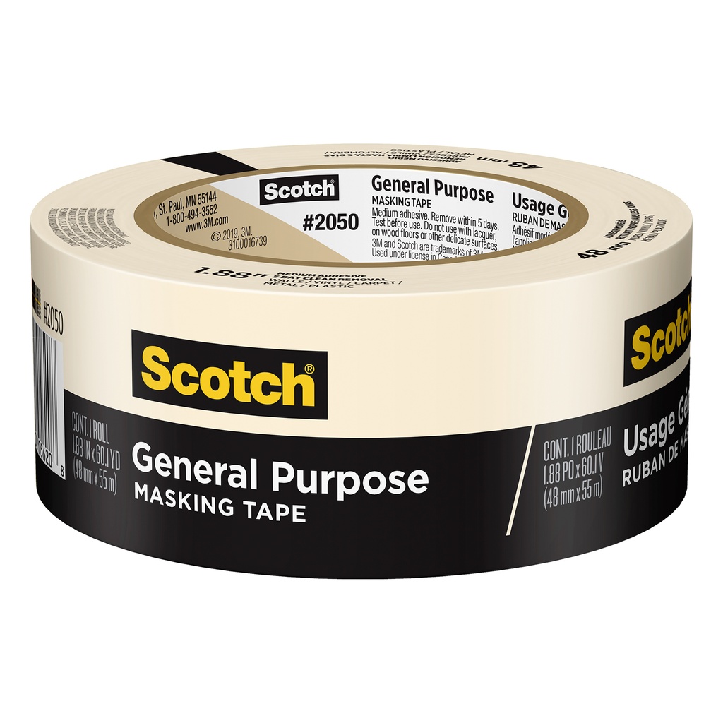 1.88 in x 60.1 yd General Purpose Masking Tape Roll