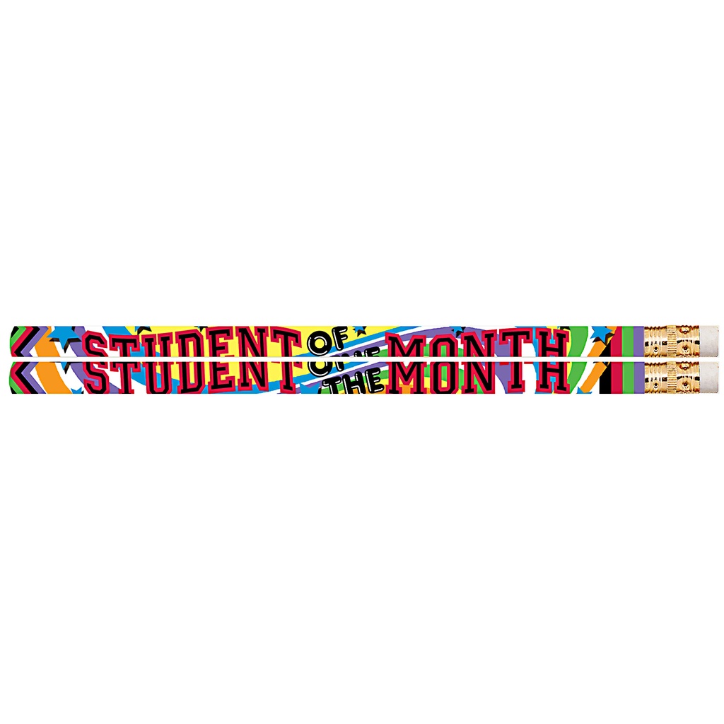 Student of the Month Pencil Pack of 12