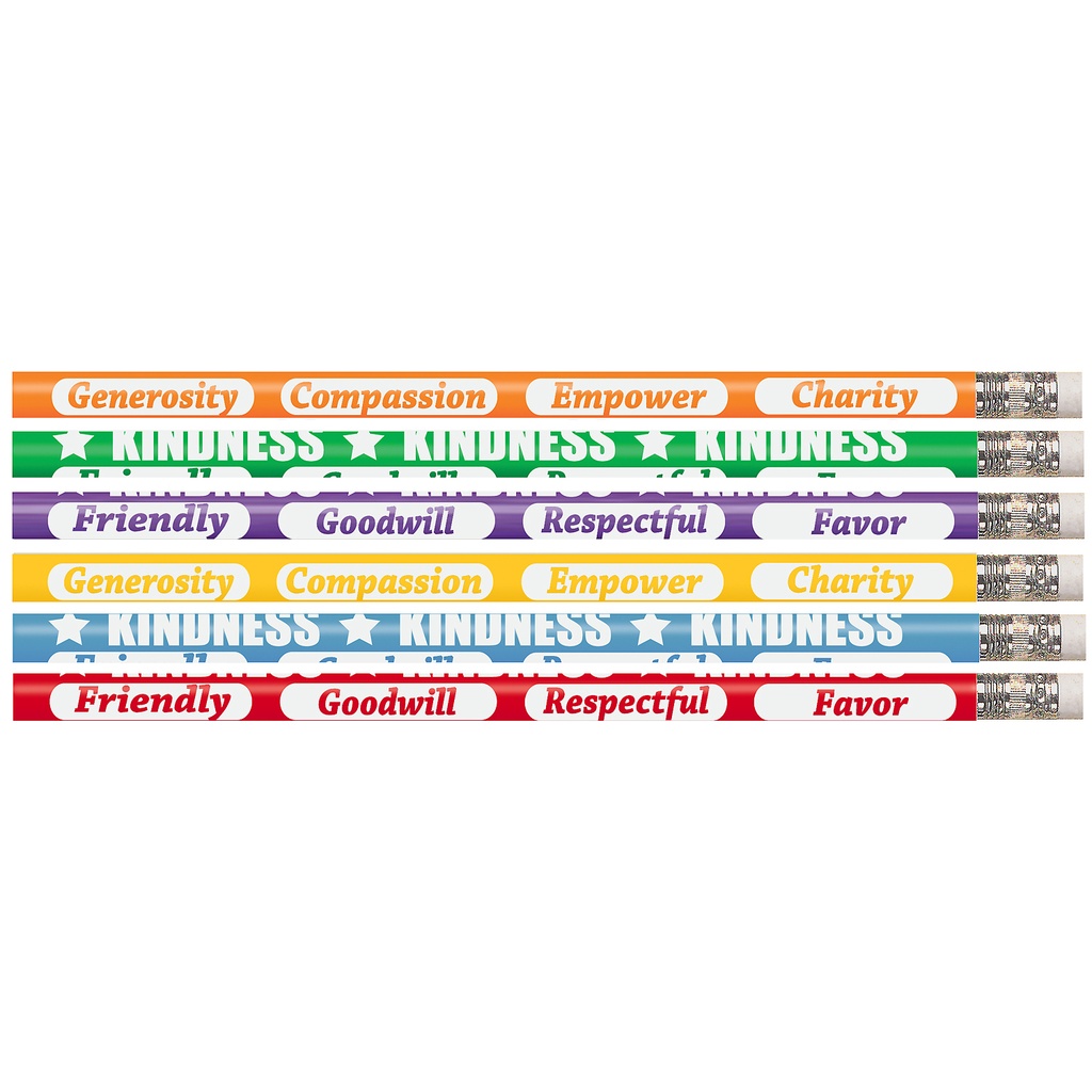 Kindness Kounts Motivational Pencil Pack of 12