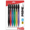 Assorted 0.7mm PRIME Mechanical Pencil 6-Pack