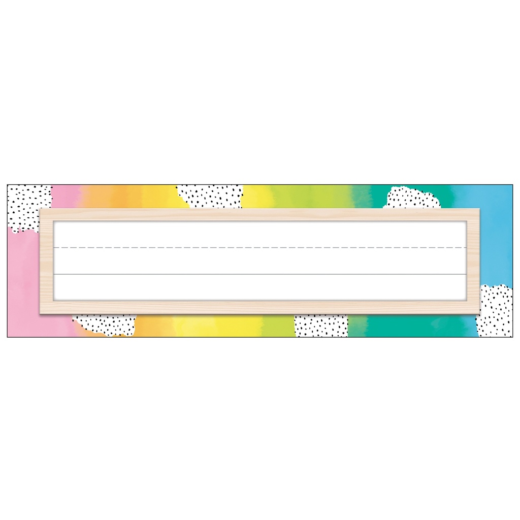 Creatively inspired Nameplates Pack of 36