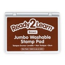 Brown Jumbo Washable Stamp Pad