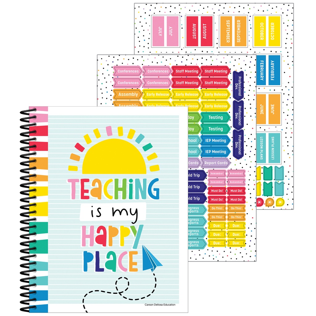 Happy Place Teacher Planner