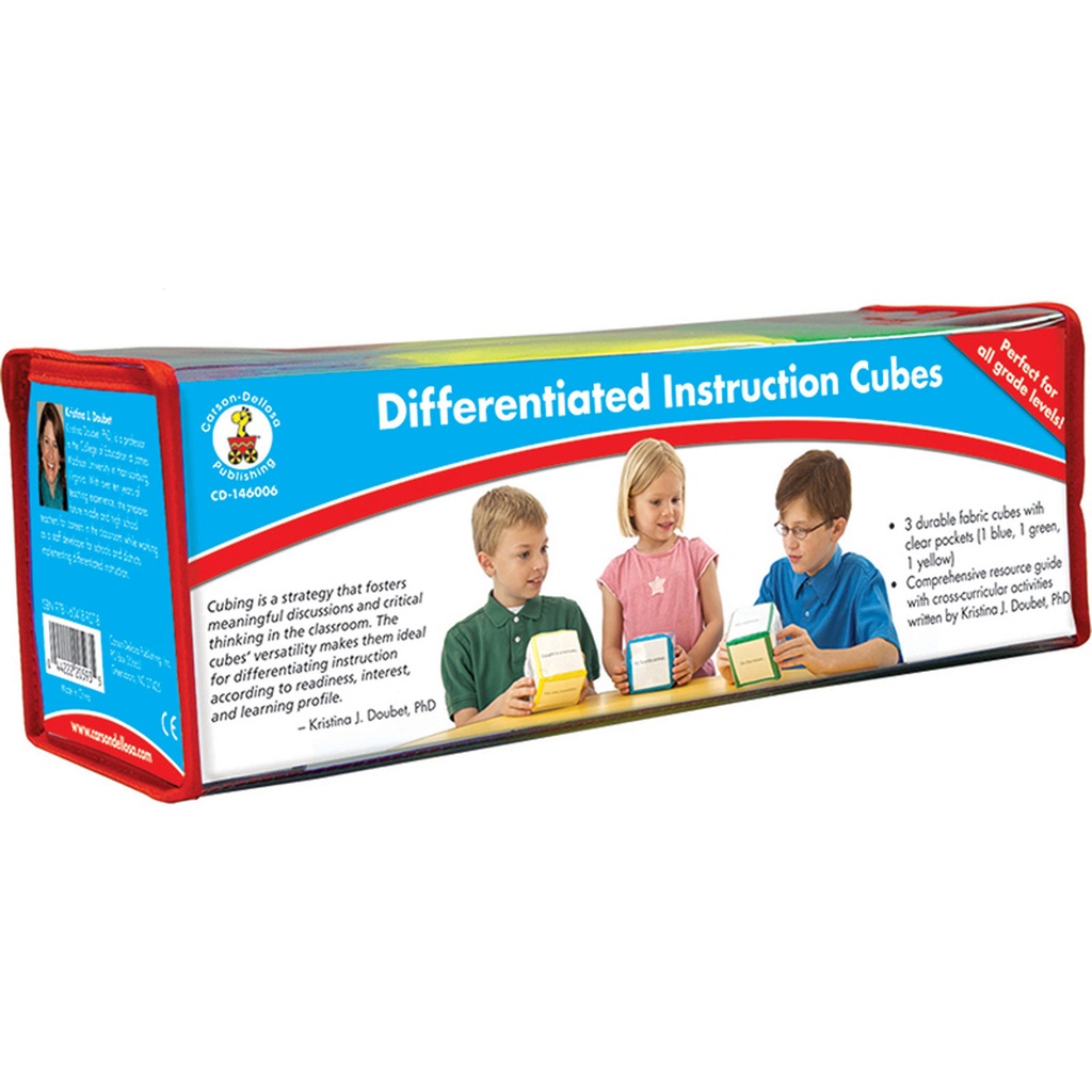 Differentiated Instruction Cubes Manipulatives Pack of 3