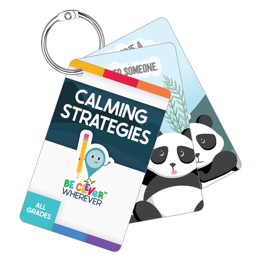 Be Clever Wherever Things on Rings Calming Strategies Manipulative Grade PK-5