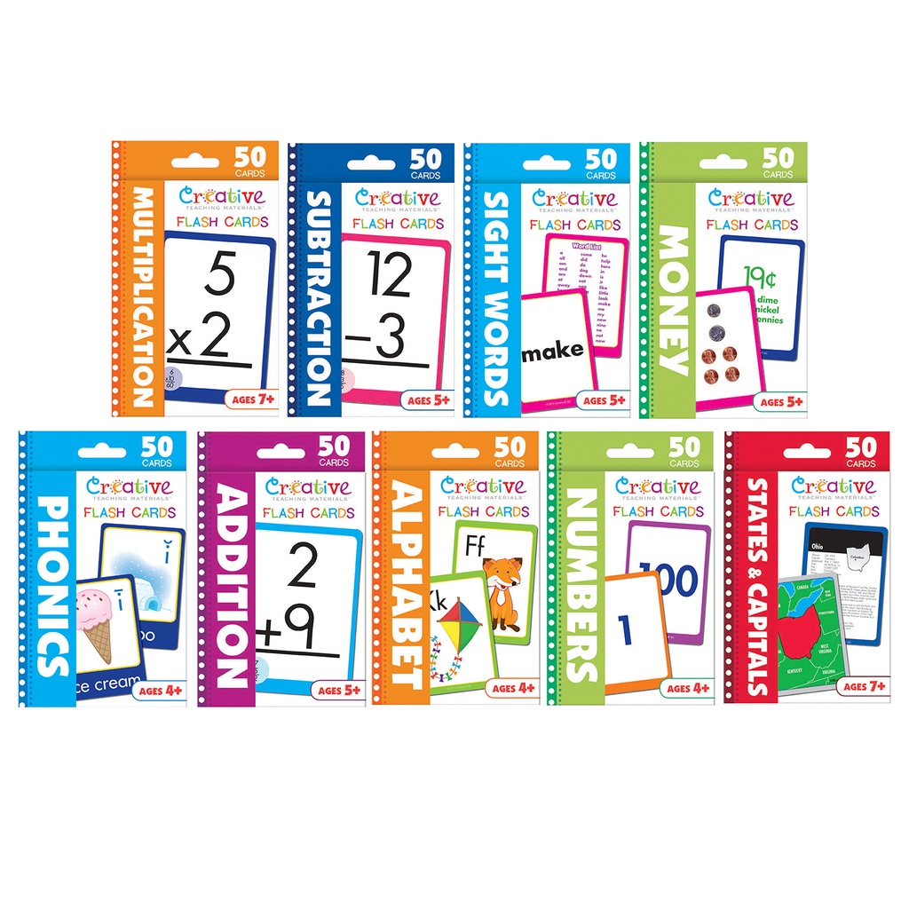 Ultimate Flashcards Bundle Set of 9 Packs