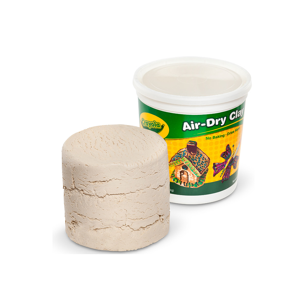 5lb Bucket Crayola Air-Dry Clay White