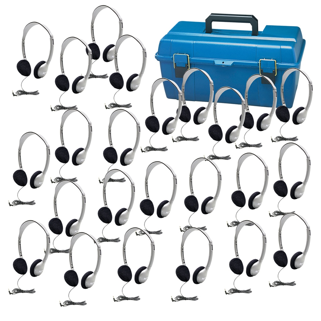 HA2 Personal Headphones in a Carry Case 24ct Lab Pack