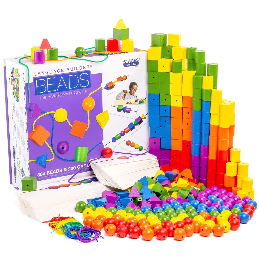 Language Builder® Stringing Beads Classroom Set of 384