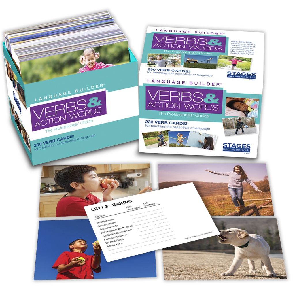 Language Builder® Verbs Picture Cards