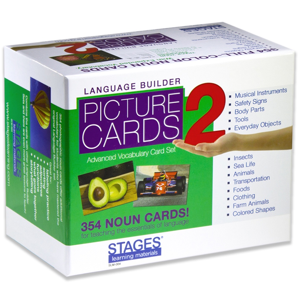 Language Builder® Nouns Picture Cards Set 2