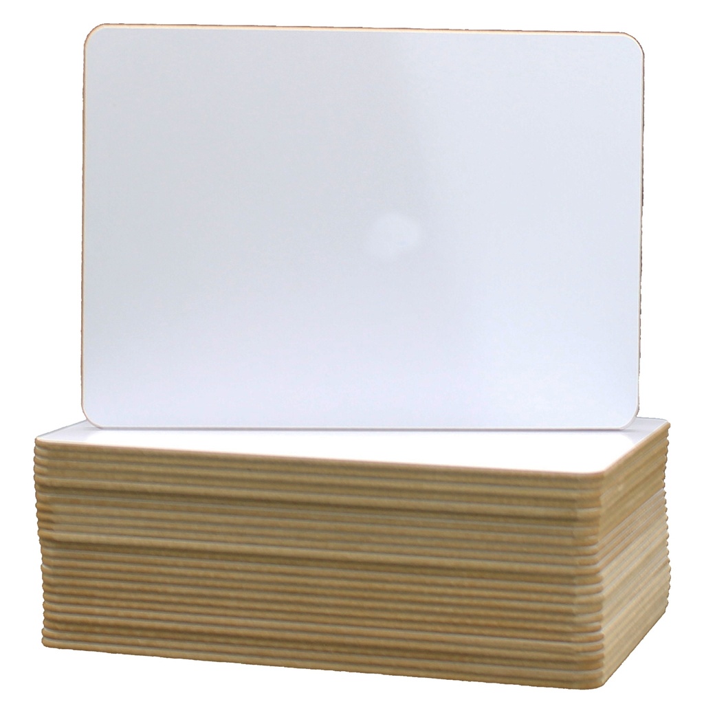 5" x 7" Dry Erase Board Class Pack of 24