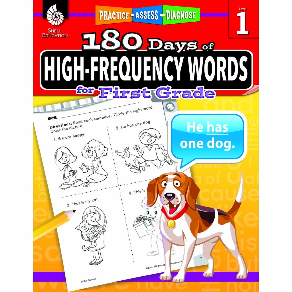 180 Days of High Frequency Words