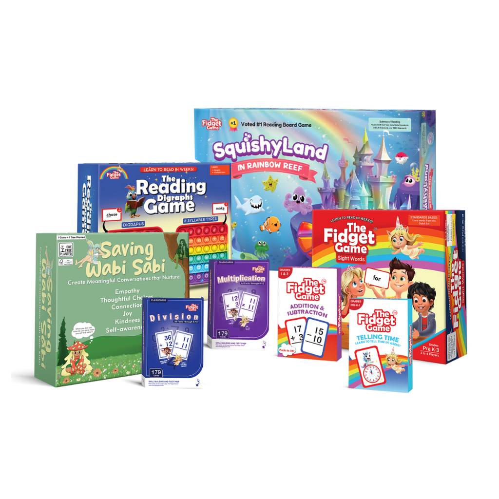 The Fidget Game Grade 2 Learning Bundle