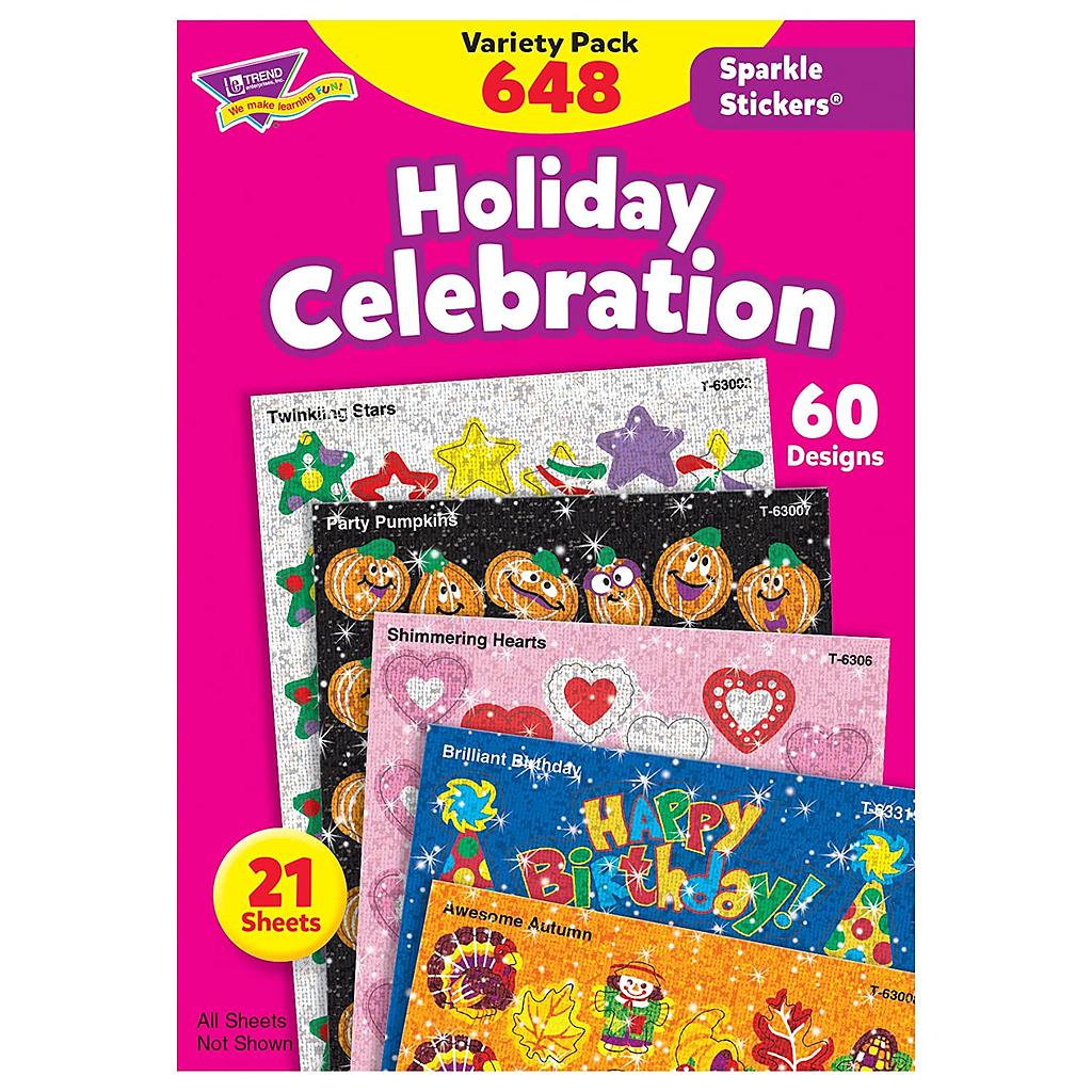 Holidays Sparkle Stickers