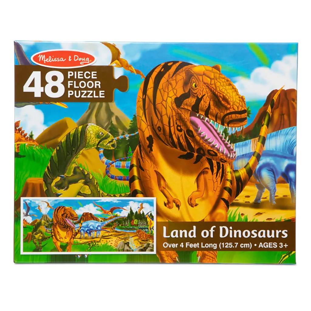 Land of Dinosaurs Floor Puzzle 48 Pieces