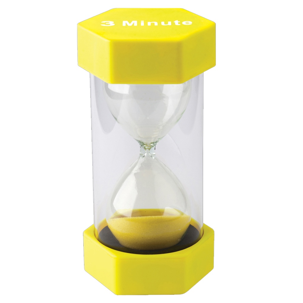 Large Three Minute Sand Timer