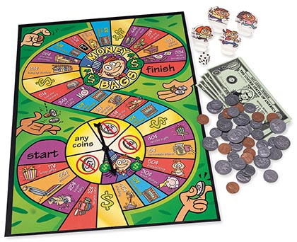 [5057 LER] Money Bags Coin Value Game