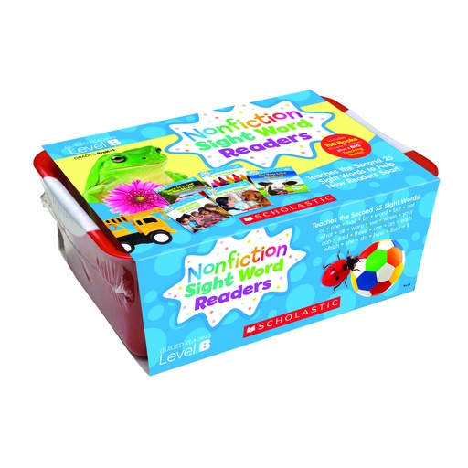 [584286 SC] Non Fiction Sight Word Readers Tub Level B